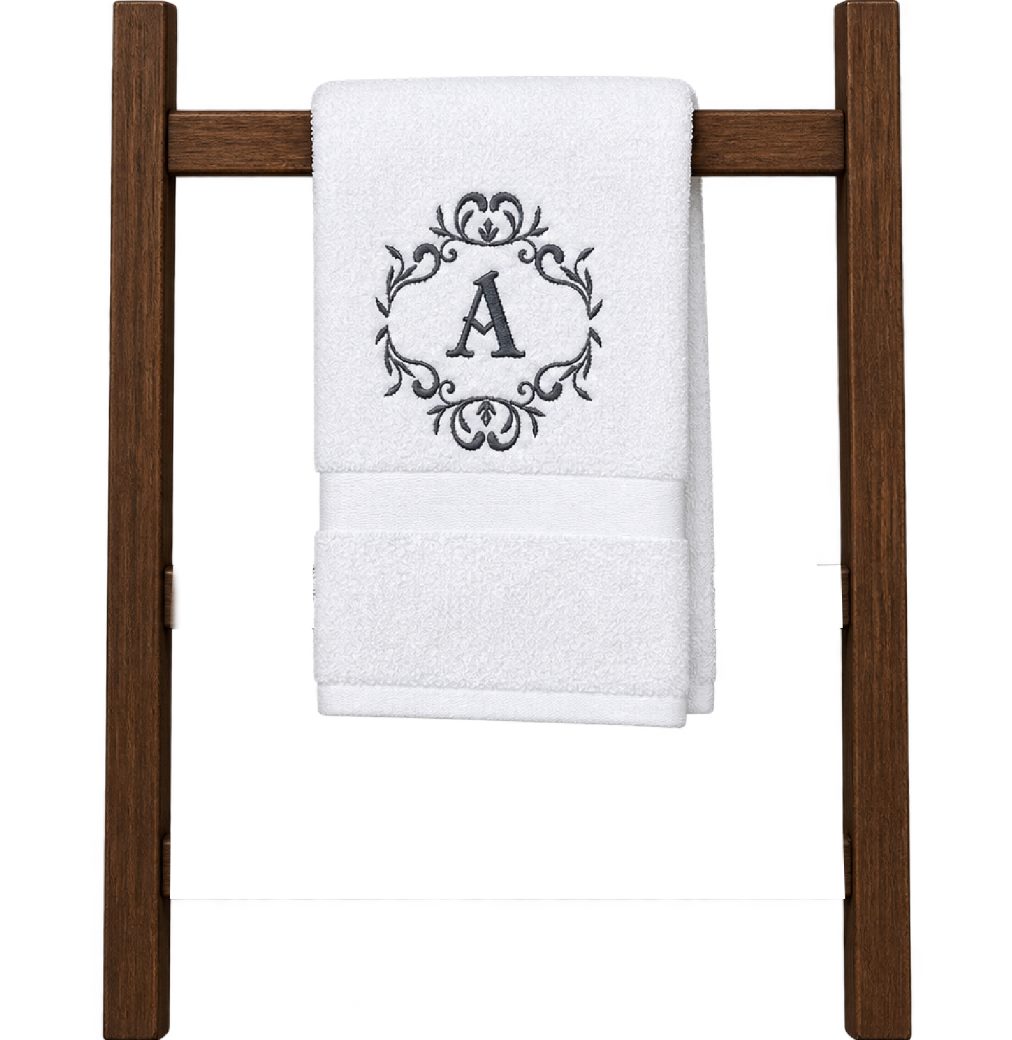 Embroidered Monogrammed Hand Towel