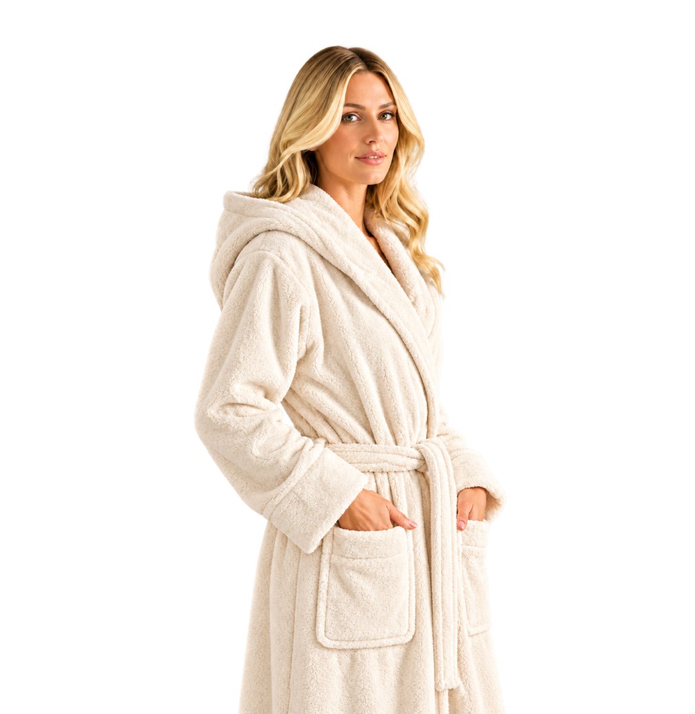 Premium Hooded Terry Bathrobe