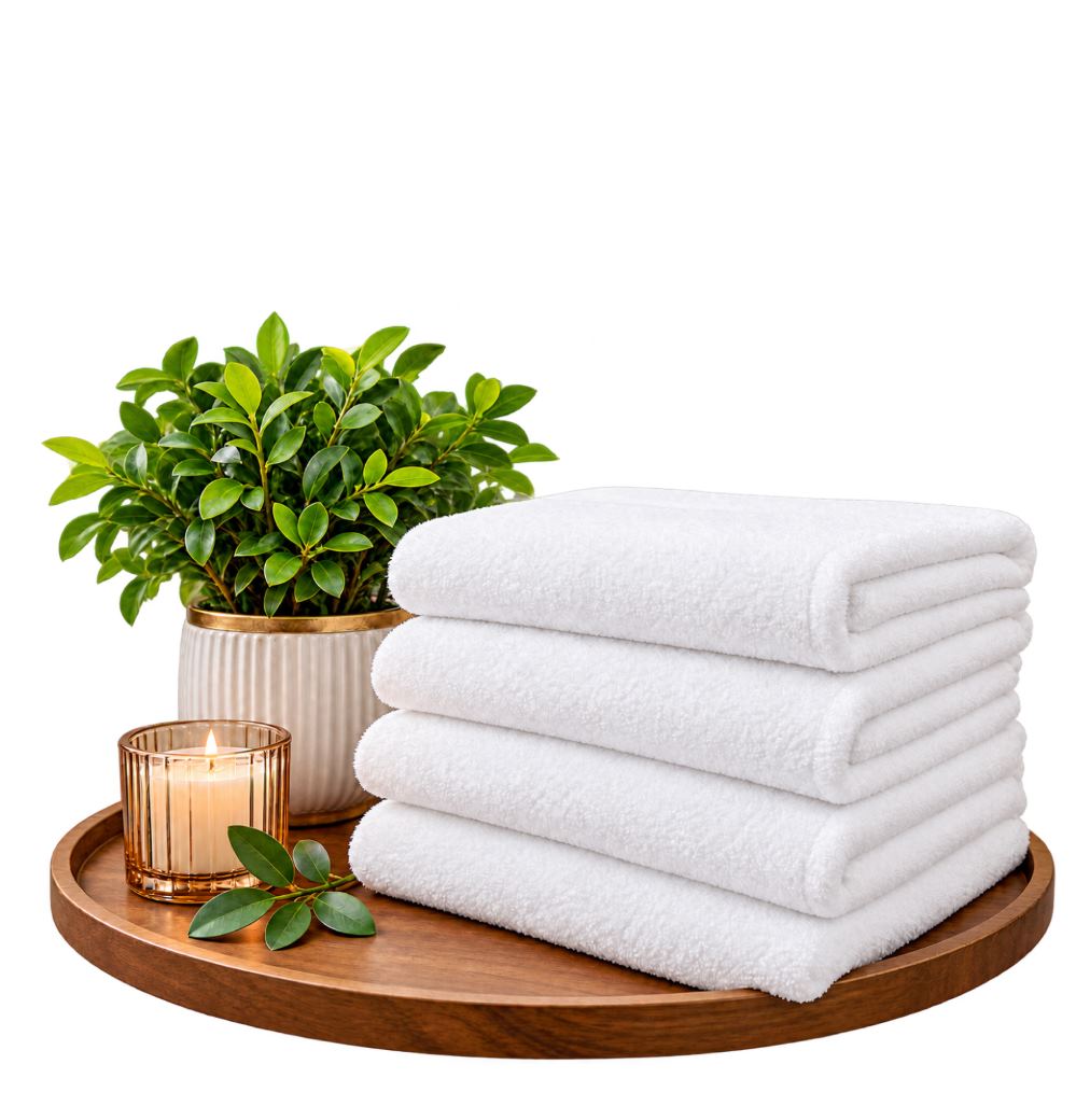 Premium White Terry Towel